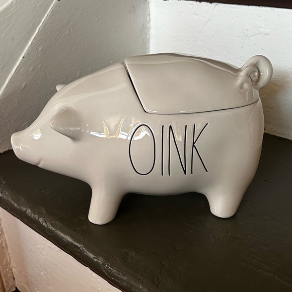 Rae Dunn Accents Rae Dunn Oink Pig Canister Poshmark